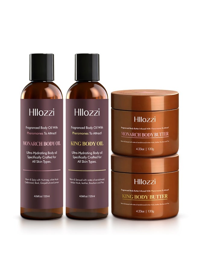 Hllozzi 4-Piece Fragrance Body Care Set - Image 1